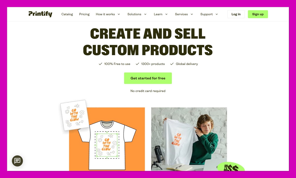 Printify homepage 2 Printify homepage 2