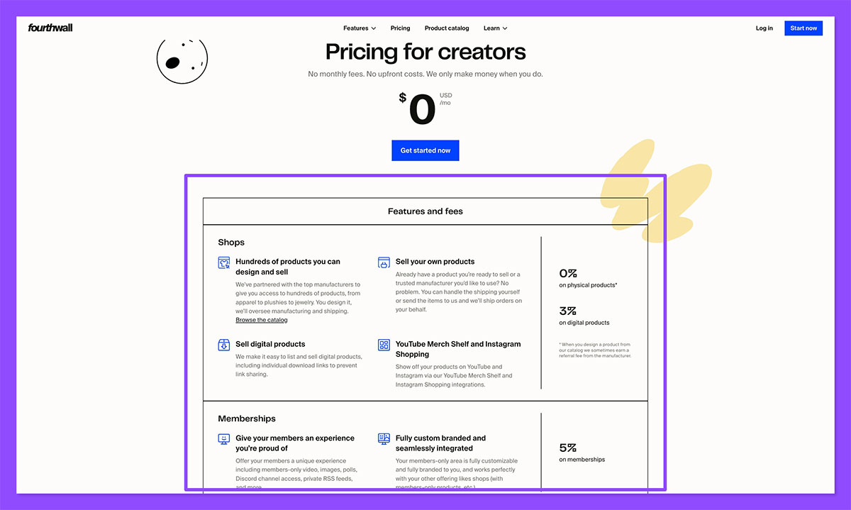 fourthwall pricing 1 fourthwall pricing