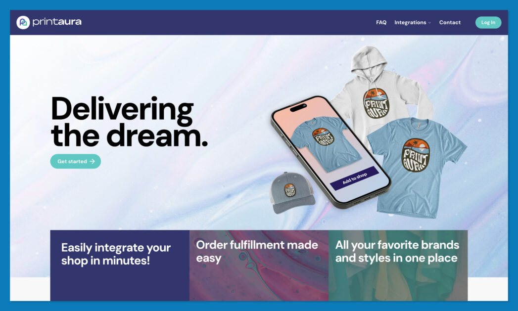 printaura homepage