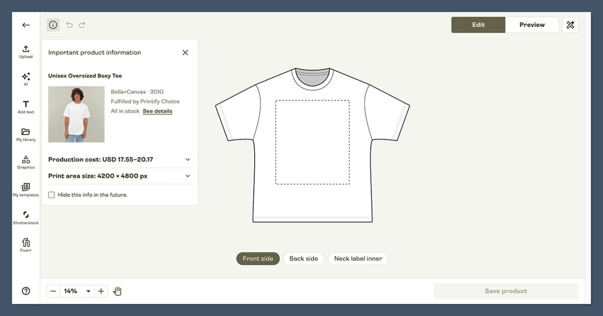 Printify Upload your design Printify Upload your design