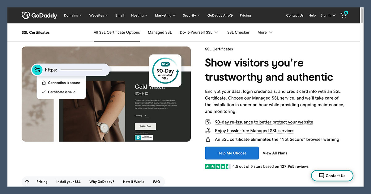 GoDaddy SSL GoDaddy SSL