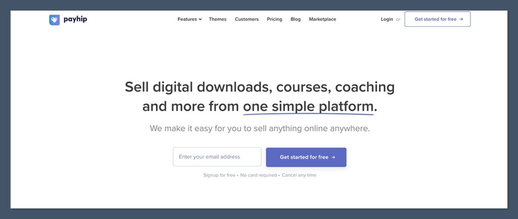 Payhip Homepage Payhip Homepage